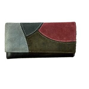 Estilo Seroc Vintage Leather Patchwork Wallet